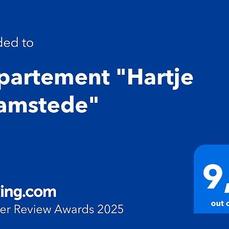 Appartement "Hartje Haamstede" Бург-Хамстеде Экстерьер фото
