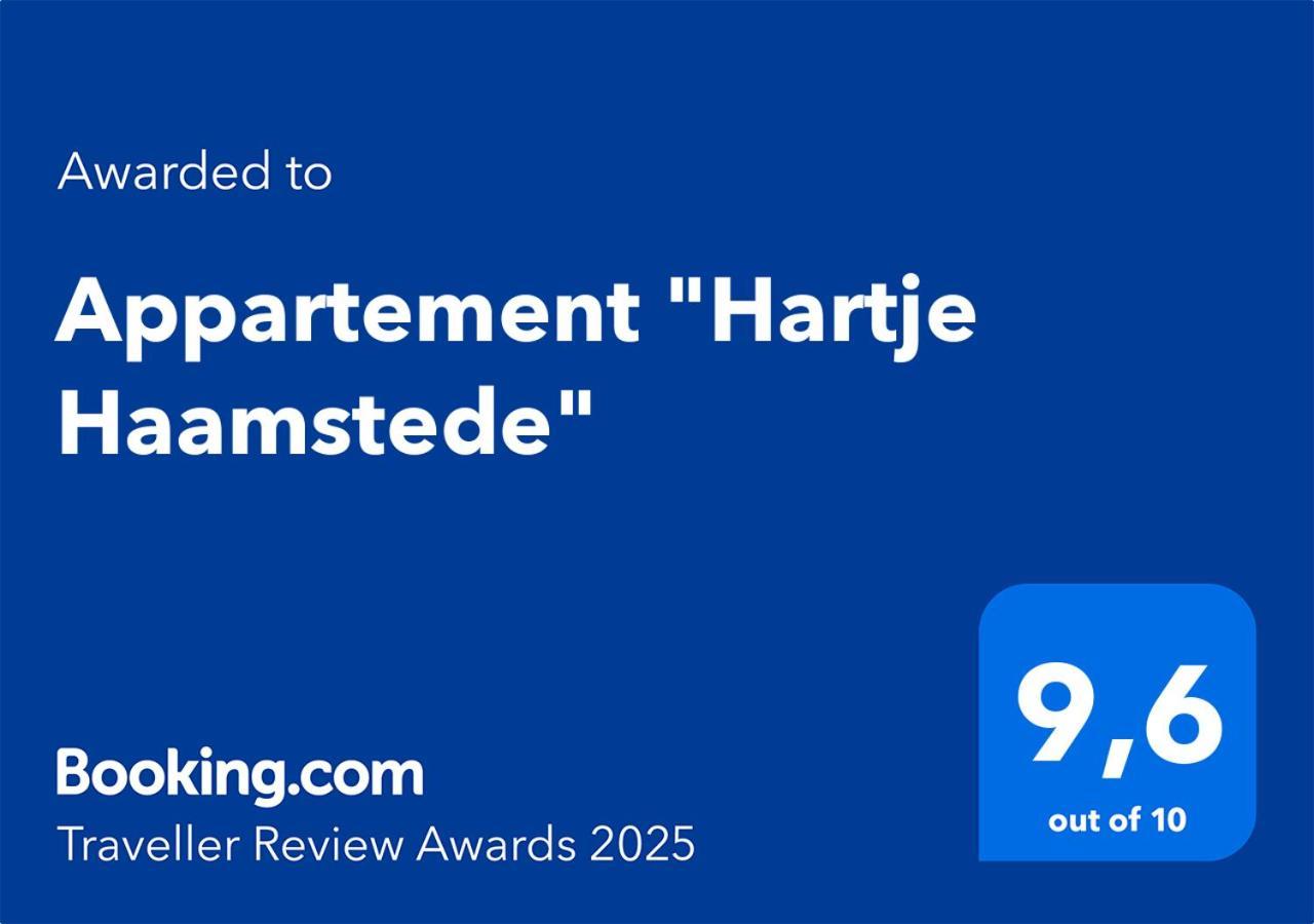 Appartement "Hartje Haamstede" Бург-Хамстеде Экстерьер фото